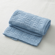 德国原产SonnenStrick全棉婴儿毯宝宝抱毯方格