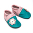 德国原产formreich软底防滑婴儿学步鞋室内鞋休闲鞋 粉绿色 XS