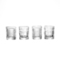 法国原产La Rochère玻璃酒杯小酒杯咖啡杯短饮杯烈酒杯4件套 透明