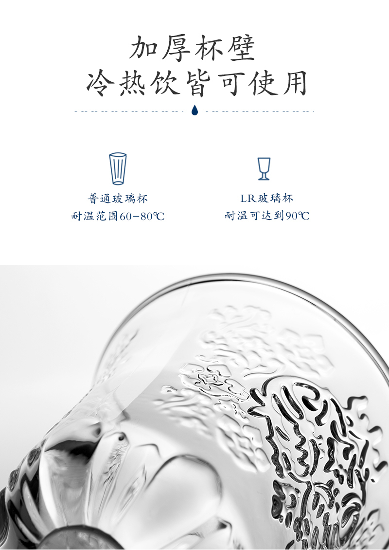 法国原产La Rochère Héritage系列葡萄酒杯洋酒杯矮脚杯水杯 透明