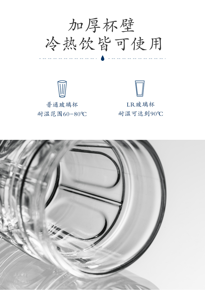 法国原产La Rochère玻璃酒杯小酒杯咖啡杯短饮杯烈酒杯4件套 透明