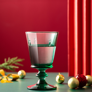 法国原产La Rochère蜜蜂系列玻璃酒杯高脚杯水杯果汁杯