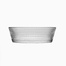 法国原产La Rochère Blossom系列透明玻璃沙拉碗水果碗760ml 透明