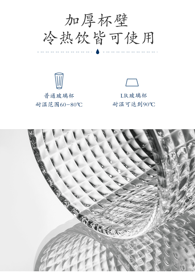 法国原产La Rochère Blossom系列旋转威士忌酒杯玻璃杯洋酒杯 透明