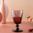 法国原产La Rochère蜜蜂系列玻璃酒杯高脚杯水杯果汁杯 紫色