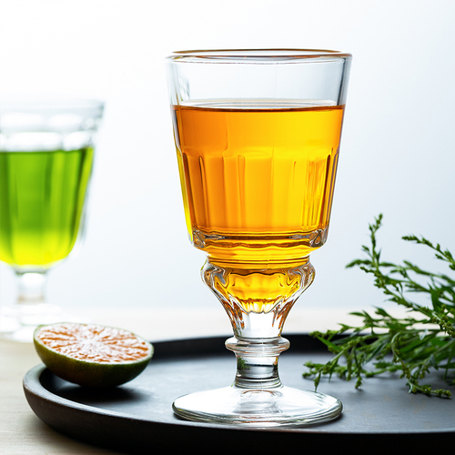 法国原产La Rochère PRESSES系列苦艾酒杯鸡尾酒杯玻璃杯水杯 透明