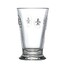 法国原产La Rochère鸢尾花系列 玻璃酒杯水杯果汁杯 长饮杯
