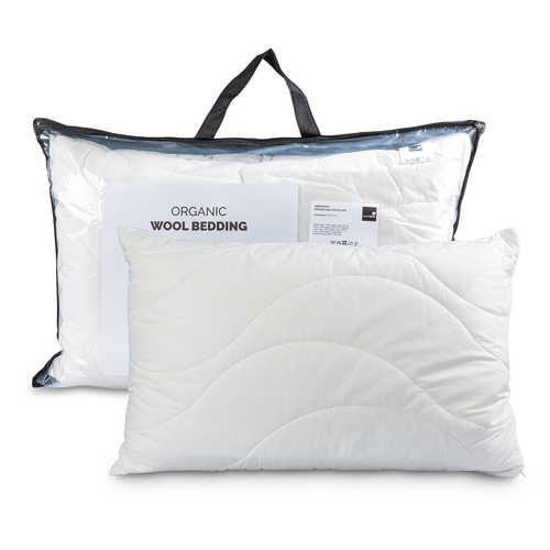 英国原产URBANWOOL羊毛填充枕头含量950g/㎡ 50X75cm 白色