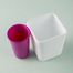 韩国原产zeebe创意洗漱三件套漱口杯肥皂盒牙刷架 粉红