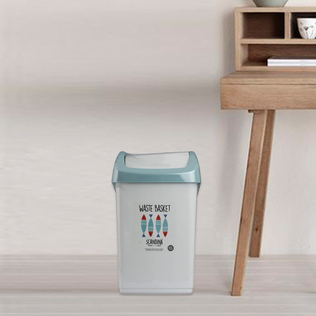 韩国原产SCANDINA翻盖垃圾桶卫生纸桶废纸篓