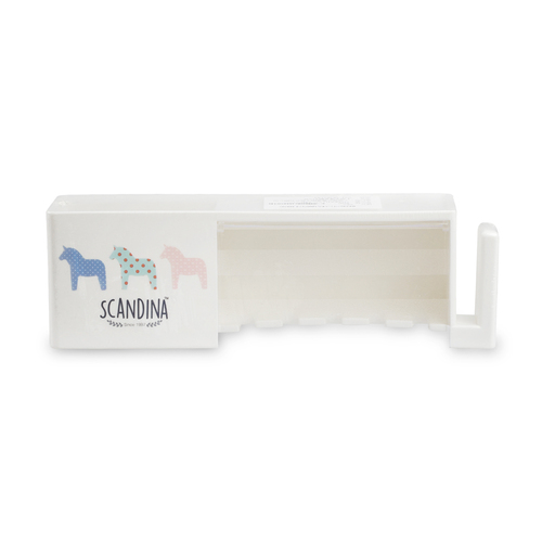 韩国原产SCANDINA强力吸盘牙刷牙膏架储物架收纳架 白色