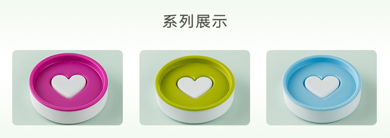 韩国原产zeebe双层肥皂盒沥水盒香皂盒 绿色