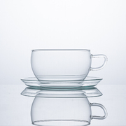 德国原产trendglas JENA 耐热玻璃茶杯水杯 0.4L 透明