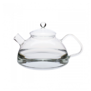 德国原产 trendglas JENA 耐热玻璃 茶壶 白色