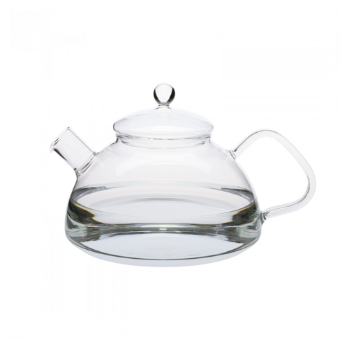 德国原产 trendglas JENA 耐热玻璃 茶壶 白色