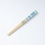 日本原产石田ISHIDA传统漆器儿童卡通防滑筷自然竹筷 蓝兔
