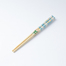 日本原产石田ISHIDA传统漆器儿童卡通防滑筷自然竹筷 蓝兔