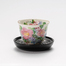 日本原产CERAMIC AI花工房系列 茶杯5件套 彩色