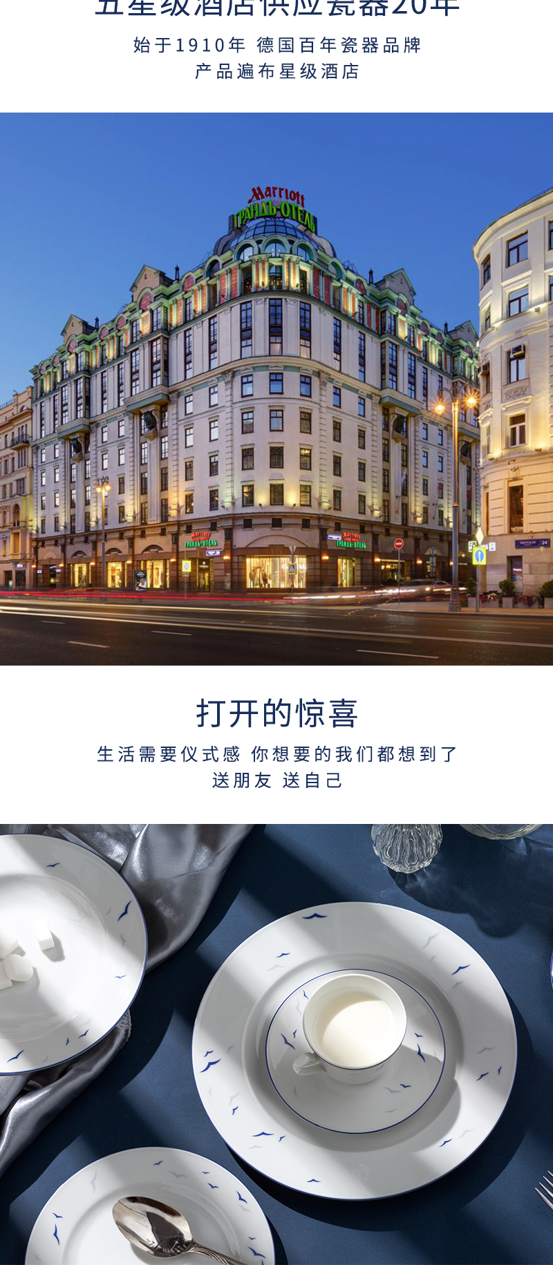 德国原产seltmann Weiden Tettau海鸥系列餐具/咖啡具餐盘 咖啡杯 200ml