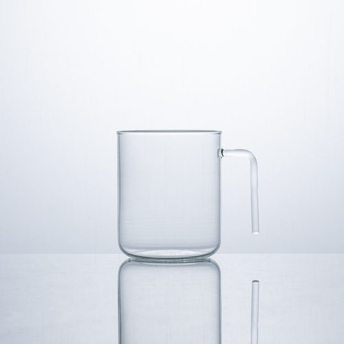 德国原产trendglas JENA 耐热玻璃水杯马克杯茶杯0.4 L 透明