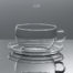 德国原产trendglas JENA 耐热玻璃茶杯水杯 0.4L 透明