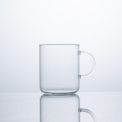 德国原产trendglas JENA耐热玻璃水杯玻璃杯马克杯 0.4 L 透明