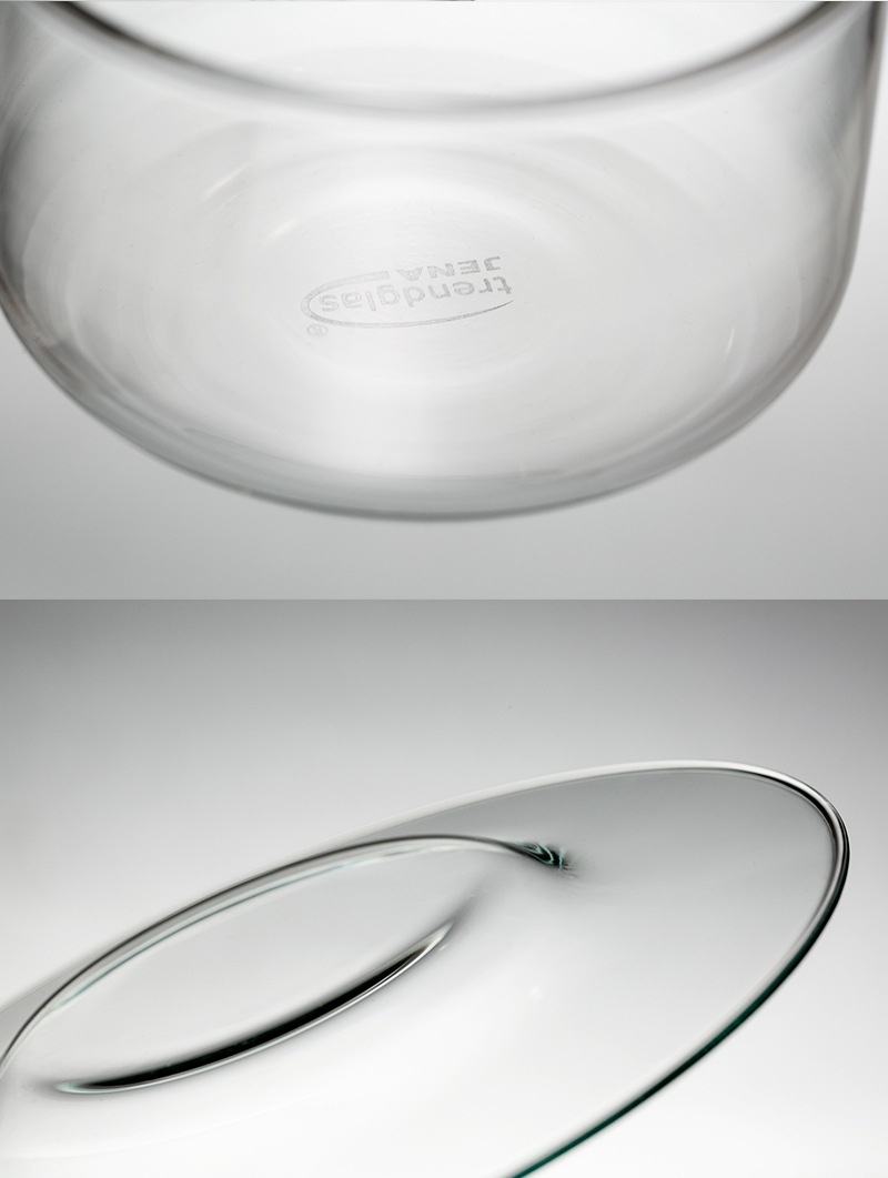 德国原产trendglas JENA 耐热玻璃 Linea 茶杯 0.18L 透明