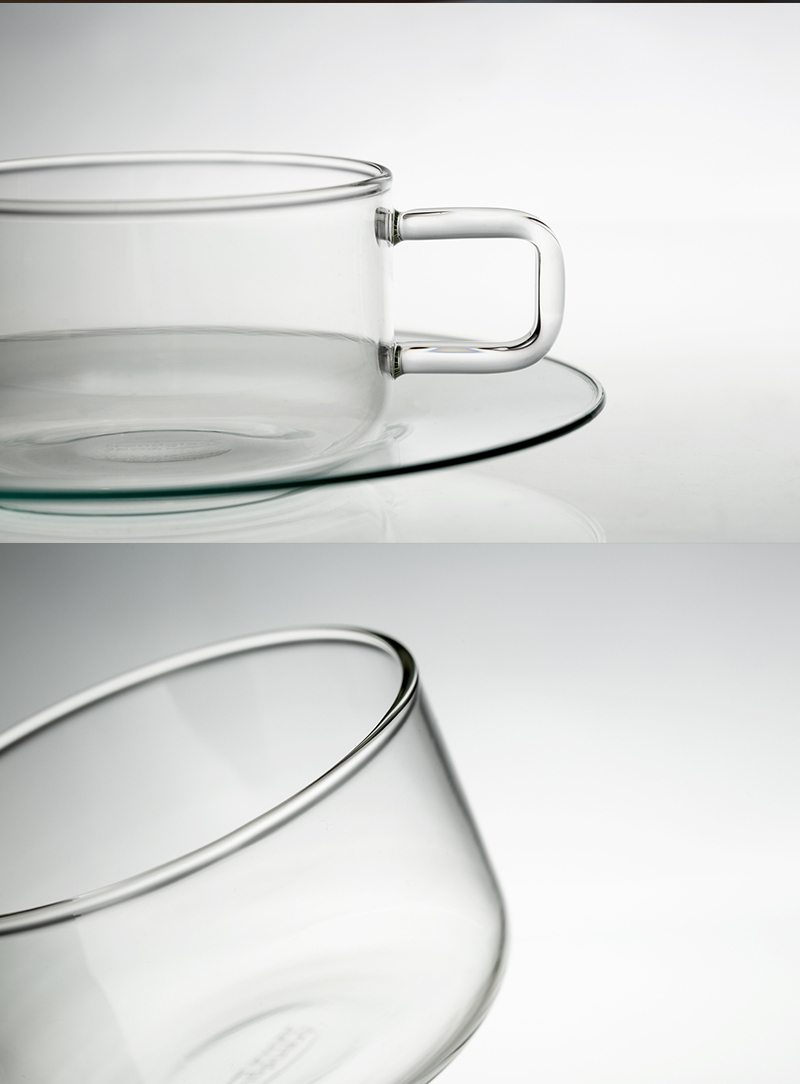 德国原产trendglas JENA 耐热玻璃 Linea 茶杯 0.18L 透明