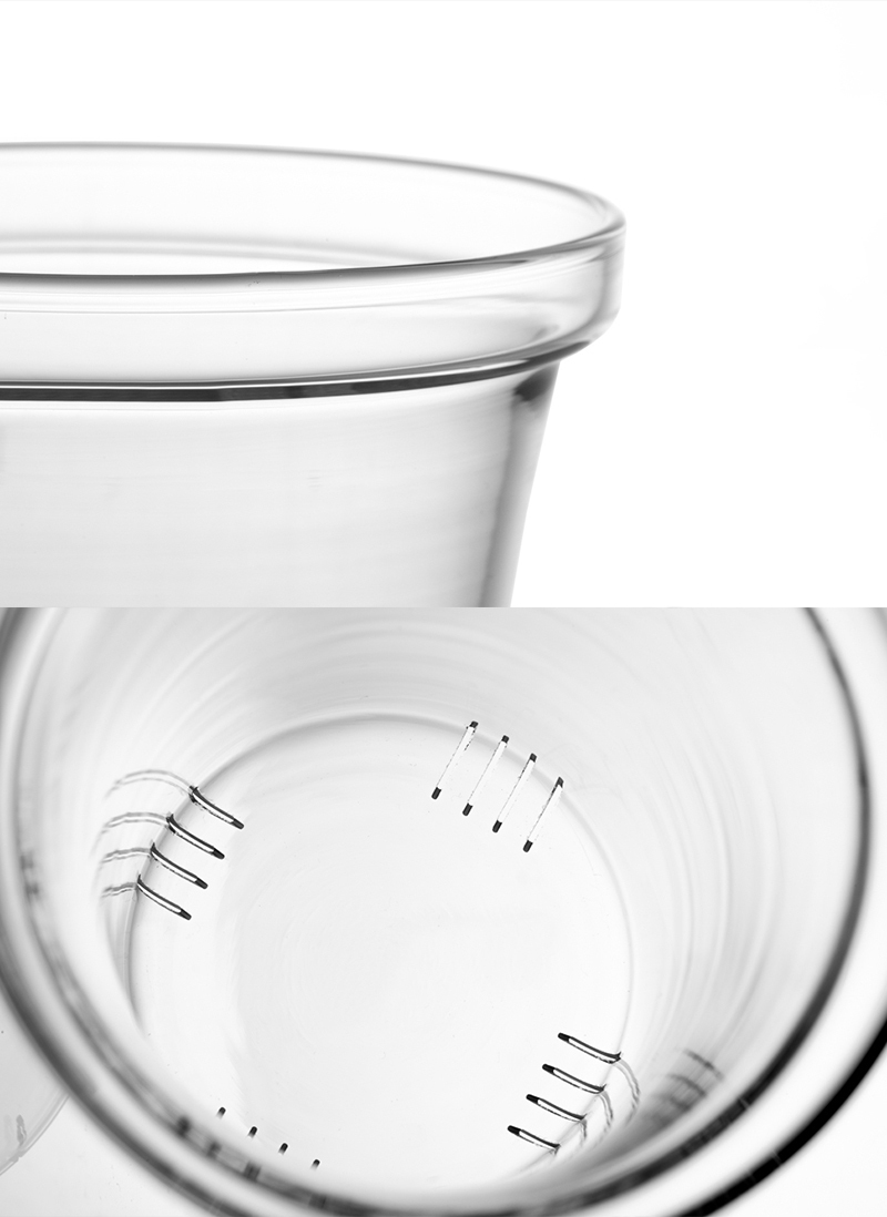 德国trendglas JENA 耐热玻璃茶壶茶滤茶漏 透明