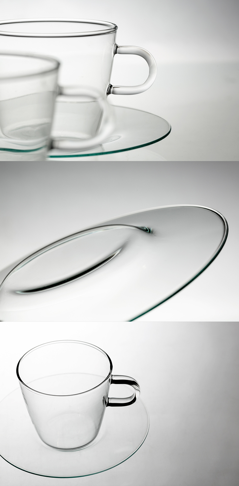 德国原产trendglas JENA 耐热玻璃 Costa咖啡杯 0.19L*2 咖啡杯2个装