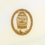 日本原产Petit Clip不锈钢笼中鸟书夹书签纪念品 10枚1包装 金黄