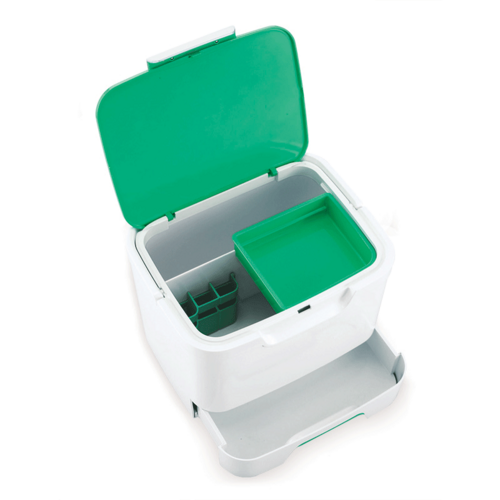 日本原产Imotani家用急救箱多功能手提药品收纳箱 绿色