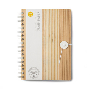 日本原产BIBOROKU杉木封皮笔记本记事本B6笔记本