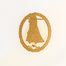 日本原产Petit Clip白雪公主金属书夹书签纪念品10枚1包装 金黄