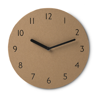 韩国原产THEHAKI 三明治数字圆形钟表