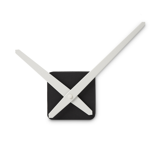 韩国原产THEHAKI 自选颜色钟表 黑色表身 白色时针 白色分针