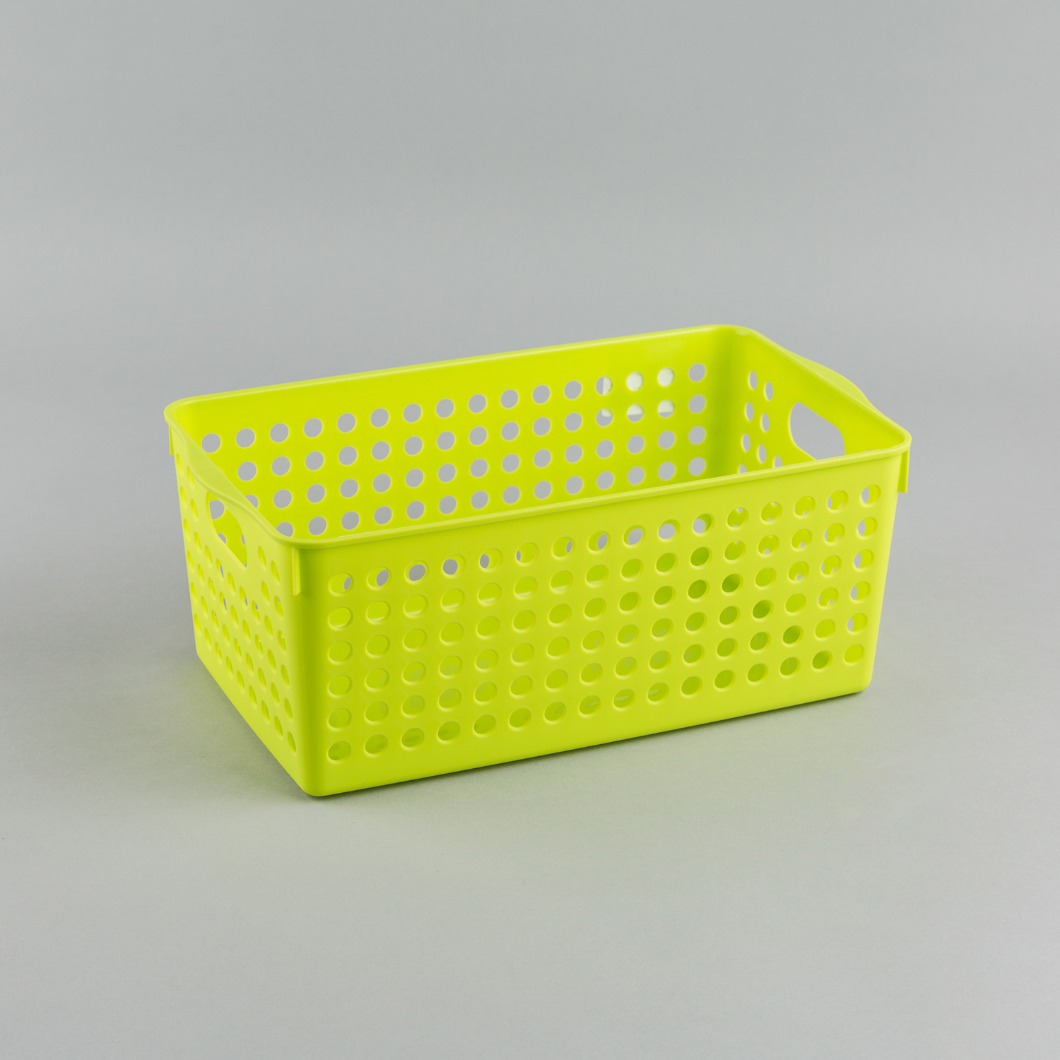 日本原产inomata厨房收纳篮桌面置物篮整理蓝储物篮宽型