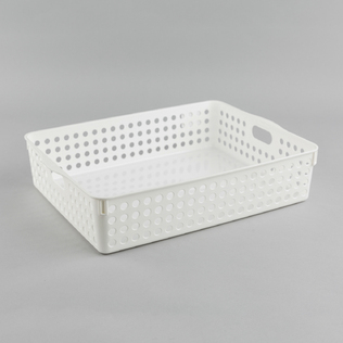 日本原产inomata厨房收纳篮桌面置物篮收纳筐储物篮A4型