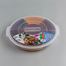 日本原产inomata带分格彩色食品收纳盒小吃盘零食盘糖果盘 彩色
