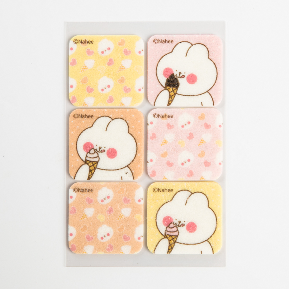 韩国原产summerpatch卡通驱蚊贴防蚊贴彩色小白兔 18枚