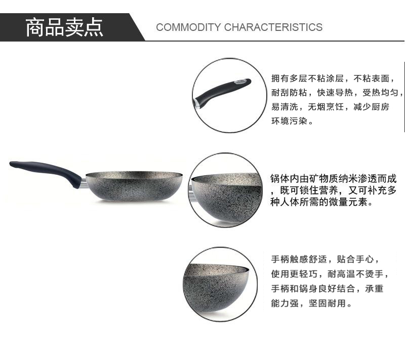 意大利原产silex 高边不粘锅平底锅煎锅炒锅30cm 浅灰 平底锅 喜地 意大利原产silex 高边不粘锅平底锅煎锅炒锅30cm 浅灰 平底锅 喜地