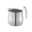 意大利原产GNALI蒸汽热奶杯牛奶加热杯不锈钢热奶杯1个装 不锈钢 7cm