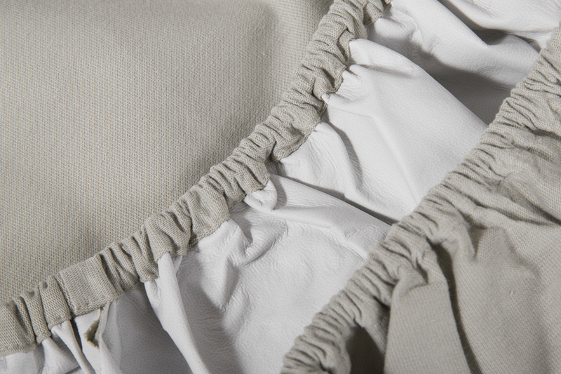 比利时原产LOUIS LE SEC婴幼儿防水透气床单灰色60*120cm 灰色