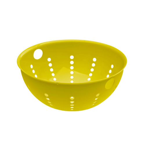 德国原产koziol塑料过滤篮沥水篮洗菜篮 黄绿