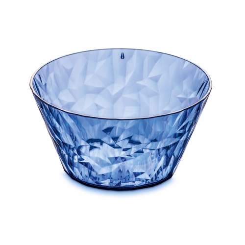 德国原产koziol冰裂碗生菜碗水果沙拉碗 蓝色