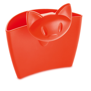 德国原产koziol慵懒猫悬挂式置物架