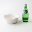 瑞典原产gerbera design手工波纹碗沙拉碗双皮奶碗 白色