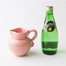 瑞典原产gerbera design手工水罐水杯小奶壶 粉红