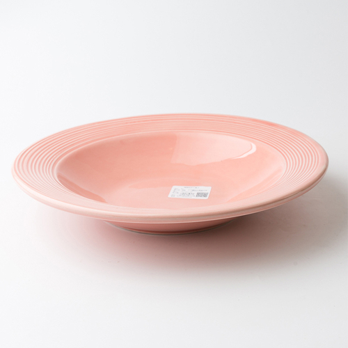 瑞典原产gerbera design手工盘菜盘点心水果盘 粉红
