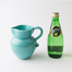 瑞典原产gerbera design手工水罐水壶大容量水杯 蓝绿